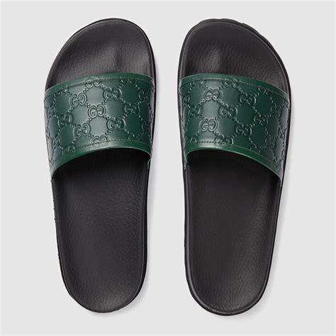 sandles gucci sandals men|gucci men's slip on sandal.